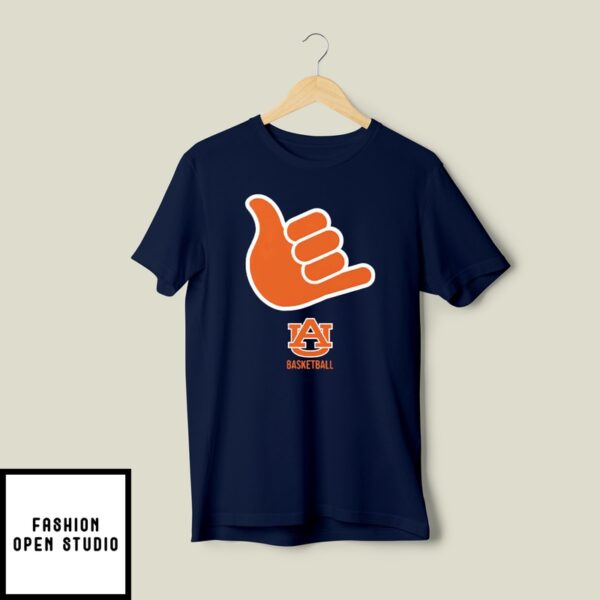 Auburn Tigers Call God Hand Sign T-Shirt