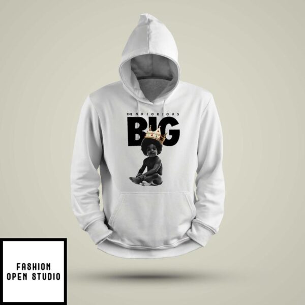 Biggie Smalls The Notorious Big Baby King Crown Hoodie