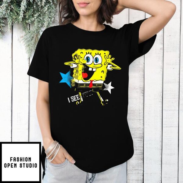 Bob L’eponge T-Shirt Squarepants Bob L’eponge See You