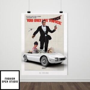 Bond Car You Only Live Twice Poster