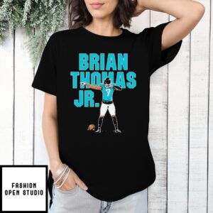 Brian Thomas Jr Superstar Pose Jacksonville Football T-Shirt