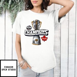 Canada 2025 4 Nations Face-Off Champions Shirt