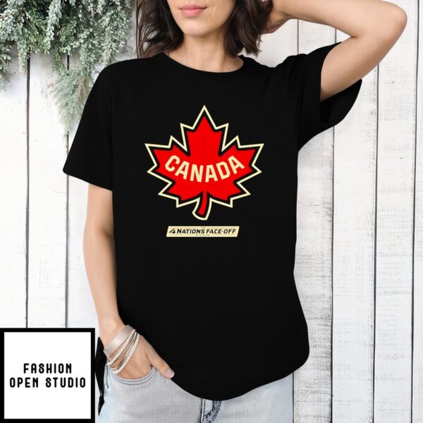 Canada 2025 4 Nations Face-Off Richmond Logo Shirt