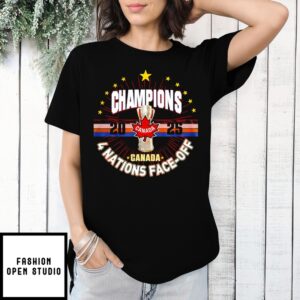 Canada Nhl 4 Nations Face-Off Champions Premium Shirt