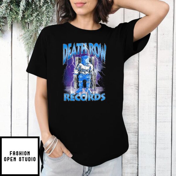 Death Row Records T-Shirt Lightning Electric Chair T-Shirt