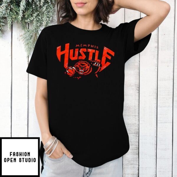 Grizzlies-Inspired Hustle Mem Phis T-Shirt