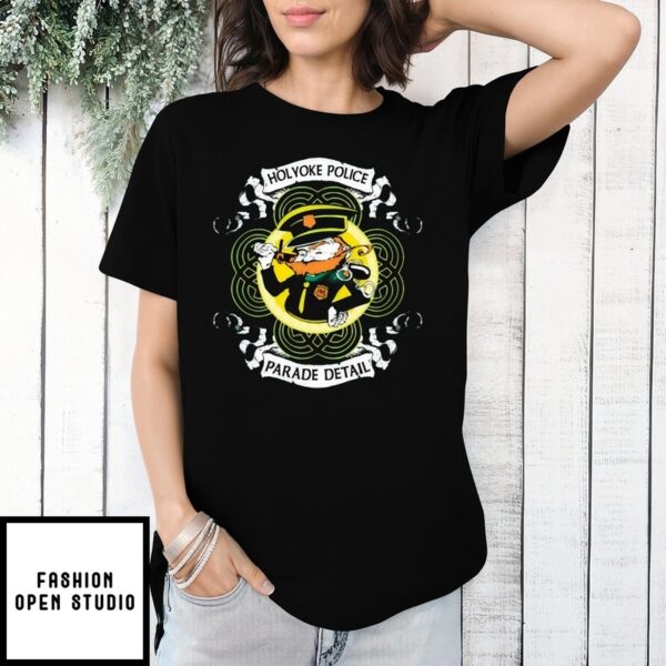 Holyoke Police Parade Detail St.Patrick’S Day T-Shirt