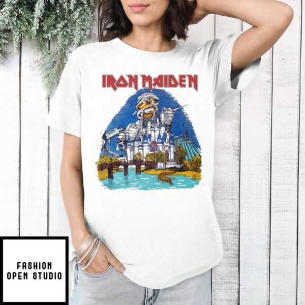 Iron Maiden Arrive Alive In ’85 Florida Tour T-Shirt