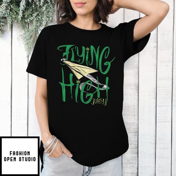 Juicy J T-shirt Juicy J Flying High Plane T-shirt