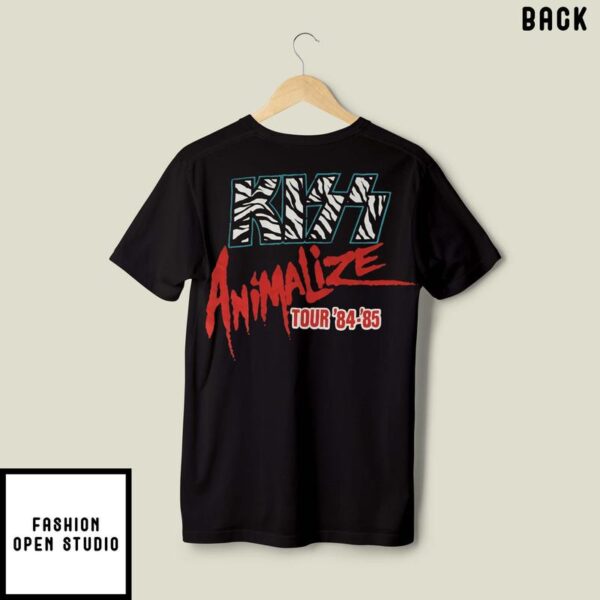 KISS 1984-85 Animalize Tour T-Shirt