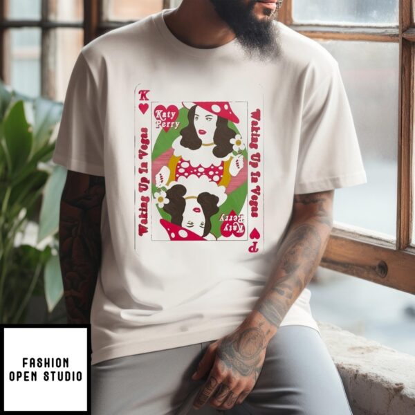 Katy Perry Poker Waking Up In Vegas T-Shirt