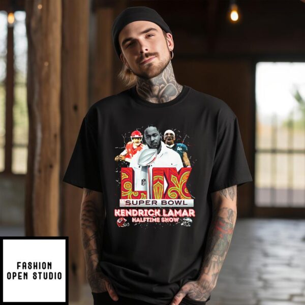 Kendrick Lamar Super Bowl LIX Halftime Show T-Shirt