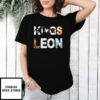 King Of Leon Design Word T-Shirt