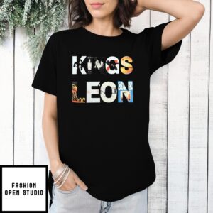 King Of Leon Design Word T-Shirt