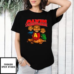 Lebron James Alvin And Chipmunks T-Shirt