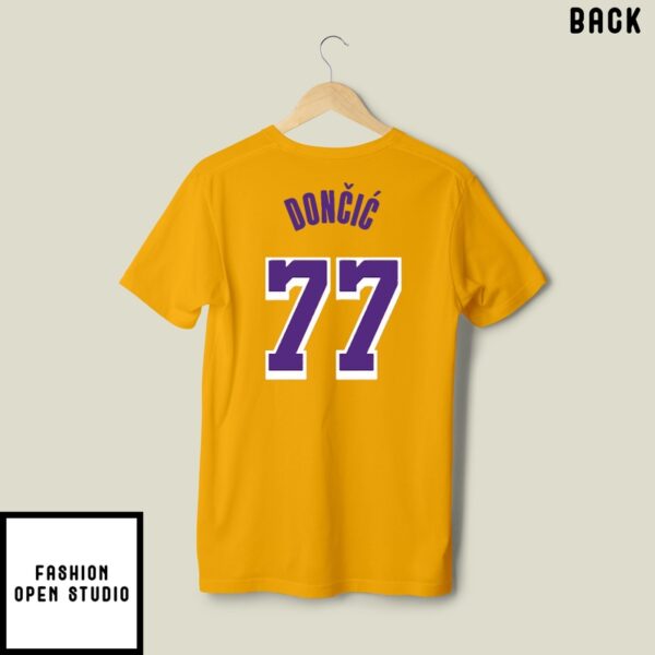 Lebron James Luka Doncic 77 T-Shirt