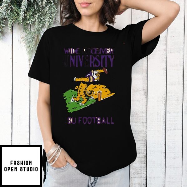 Lsu Football Wide Receiver University T-Shirt