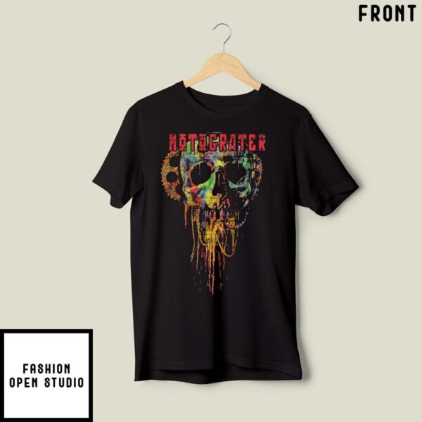 Motograter Logo T-Shirt with Skull