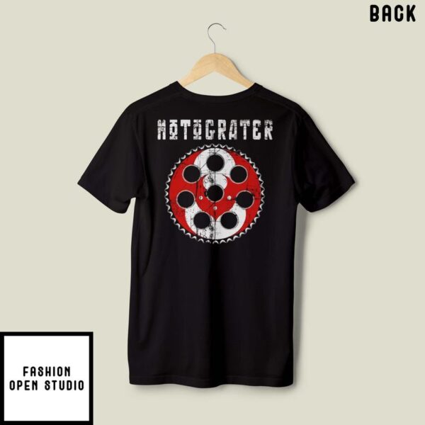 Motograter Logo T-Shirt with Skull