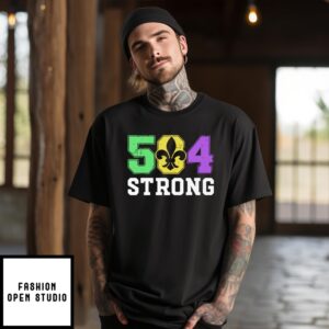 New Orleans 504 Strong T-Shirt