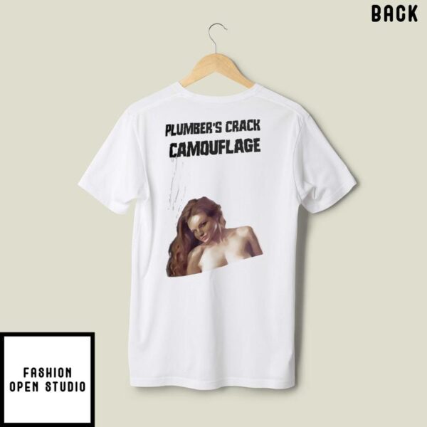 Official Plumbers Crack Camouflage T-shirt