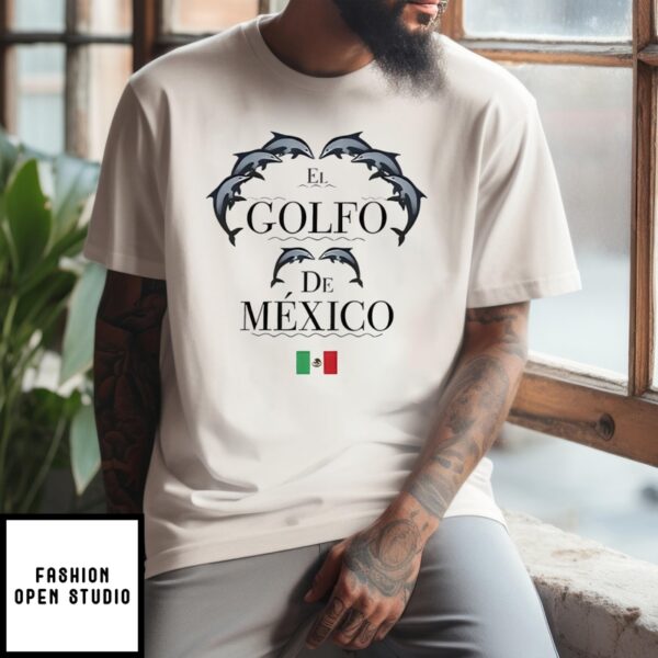 Patricio Campillo Wearing El Golfo De México 2025 Shirt