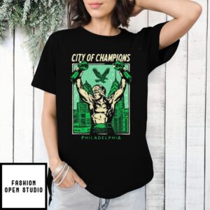 Philadelphia City Of Champions 2018-2025 T-Shirt