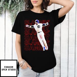 Sammy Sosa Slammin’ Sammy Superstar Chicago Cub Shirt