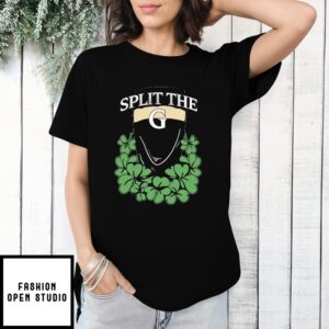 Split The G Shamrock St. Patrick’S Day T-Shirt