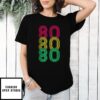 T-Shirt Annee 80 Vintage Cadeau Pour La Fete Costumee