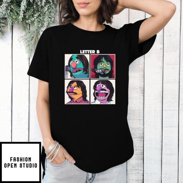 The Muppets Letter B Beatles Inspired T-Shirt