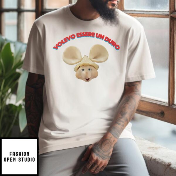 Topo Gigio Volevo Essere Un Duro T-Shirt