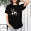 Trump Defeating Justin Trudeau Meme Hockey T-Shirt