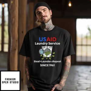 Usaid Laundry Service Steal Launder Repeat Since 1961 T-Shirt