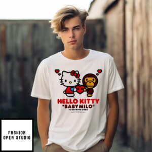 A Bathing Ape Baby Milo x Hello Kitty T-shirt On Sale