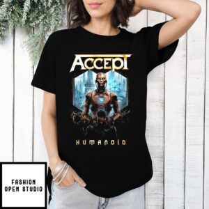 Accept Humanoid Cover Robot T-Shirt