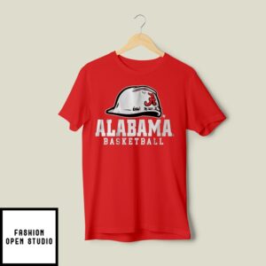 Alabama Crimson Tide Basketball Hard Hat T-Shirt