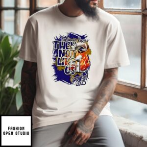 Baltimore Ravens They Not Like Us Super Bowl 2025 T-Shirt