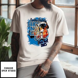 Carolina Panthers They Not Like Us Super Bowl 2025 T-Shirt