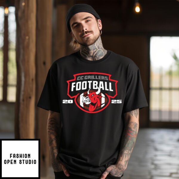 Cc Grillers Football 2025 T-Shirt