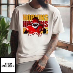 Deandre Hopkins 8 Kansas City Chiefs Football Players Super Bowl 2025 T-Shirt