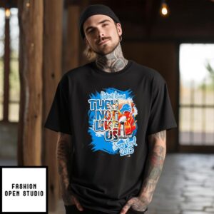 Detroit Lions They Not Like Us Super Bowl 2025 T-Shirt