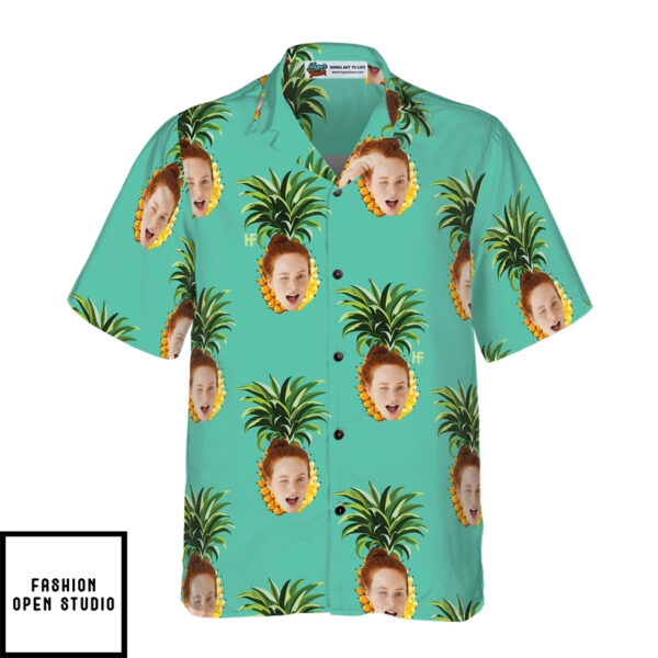 Funny Custom Face 04 Custom Hawaiian Shirt