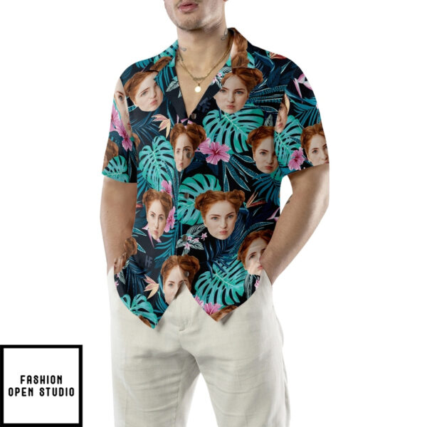 Funny Custom Face 06 Custom Hawaiian Shirt