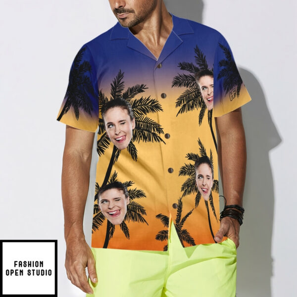 Funny Custom Face 08 Custom Hawaiian Shirt