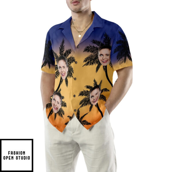 Funny Custom Face 08 Custom Hawaiian Shirt