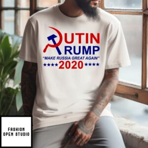 Funny Putin Trump 2020 Make Russia Great Again T-Shirt – Daintytee