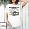 Hang Out Or Snuggle – Personalized Custom Unisex T-shirt