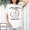 I Found A Paw – Personalized Custom Unisex T-shirt