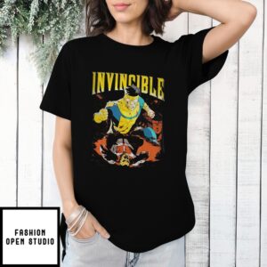 Invincible Mark Superhero Comic Book Bootleg Fan Comic Book Bootleg Fan Vintage Style T-Shirt